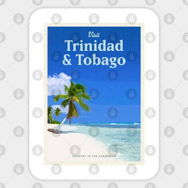 Visit Trinidad & Tobago Sticker by Mercury Club